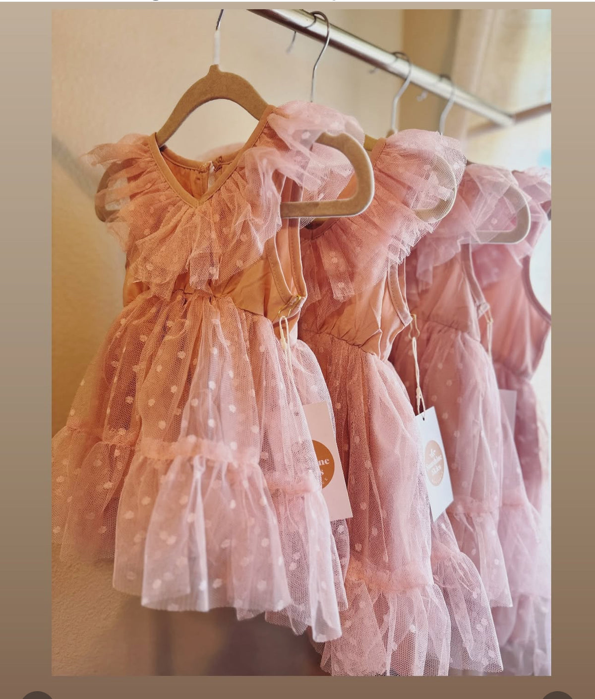Ballerina pink lace dress